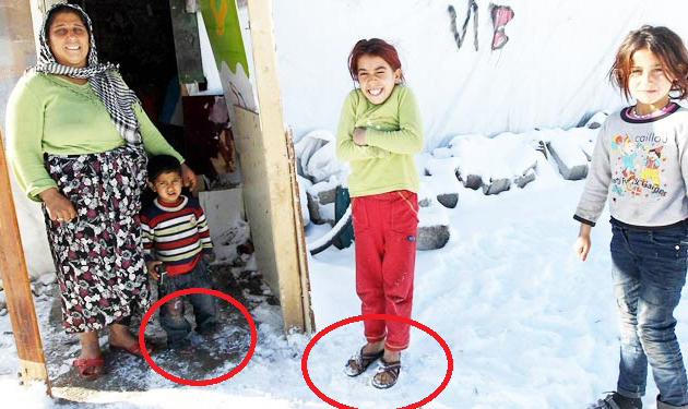 مرگ 2 کودک آواره سوری در سرمای اردن