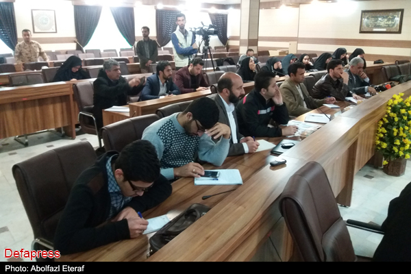 دومین نشست خبری اولین اجلاسیه ملی چهارهزار شهید استان گلستان + تصاویر