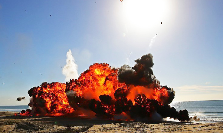 ایجاد خط آتش گسترده در سواحل مکران برای انهدام تجهیزات دریایی دشمن