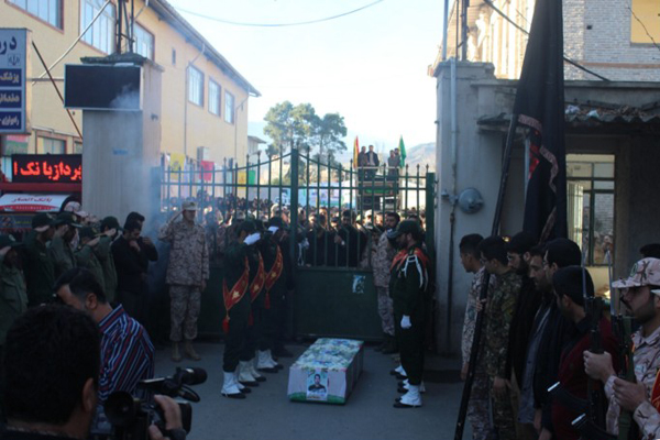 تصاویر / مراسم تشییع پیکر شهید امنیت کشور در گرگان