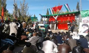 پیکر 2 شهید گمنام در نوک آباد خاش تشییع و خاکسپاری شد.