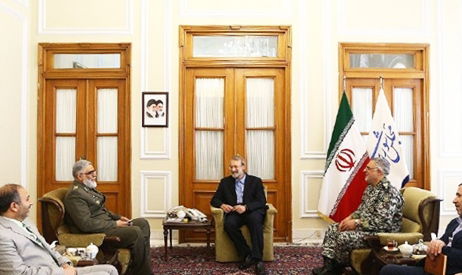 امیر پوردستان با لاریجانی دیدار کرد امیر پوردستان با لاریجانی دیدار کرد