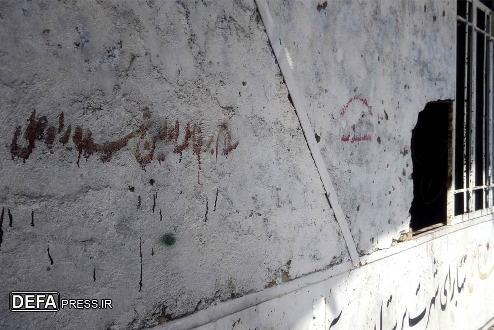 وضعیت اسفناک یادمان شهدای گمنام شهر «سلطان آباد» + تصاویر