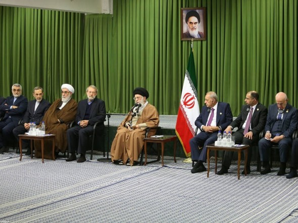 صوت/ بیانات رهبری در دیدار میهمانان کشورهای اسلامی