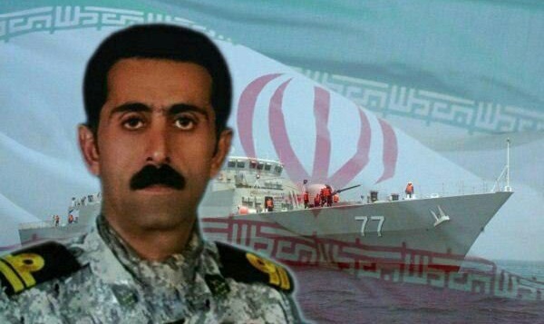 پیکر تکاور شهید بیژن زارع پس از ۷ روز در زیر ناوشکن دماوند پیدا شد