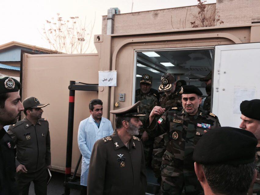 بازدید امیر موسوی از توانمندی‌های درمانی نیروی زمینی ارتش