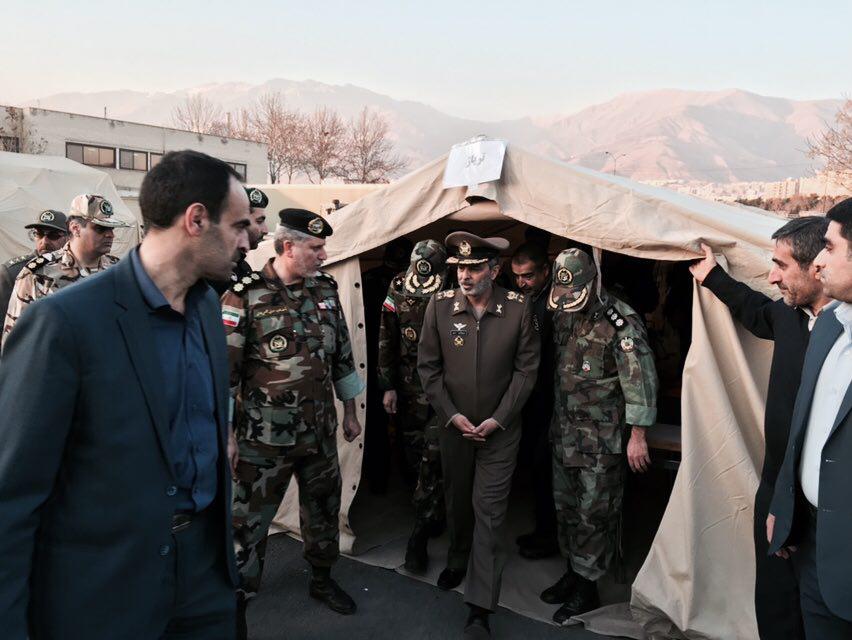 بازدید امیر موسوی از توانمندی‌های درمانی نیروی زمینی ارتش