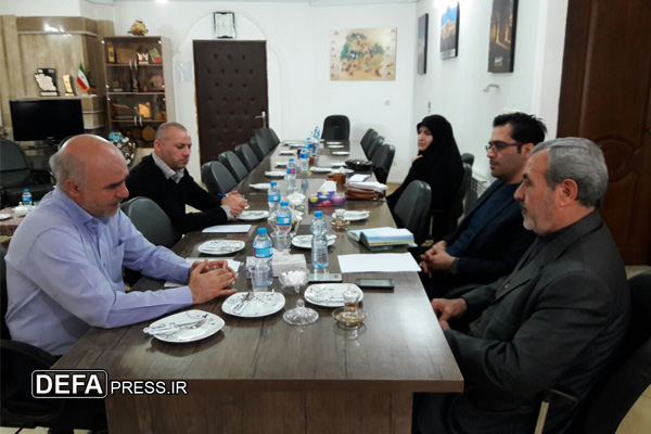 برگزاری جلسه هماهنگی مدیران کل حفظ آثار دفاع مقدس و میراث فرهنگی خراسان شمالی
