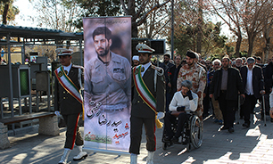 بزرگداشت شهید سیدرضا رحمتی در گلزار شهدای تهران برگزار شد