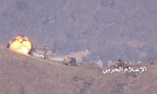 حملات توپخانه ای و موشکی یمنی ها به مواضع نظامیان سعودی