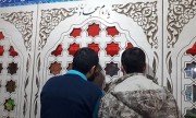 جوانان اهوازی پیکر شهدای تازه تفحص‌شده را زیارت کردند