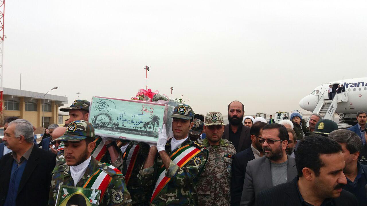 استقبال از پیکر مطهر شهید «هدشی» در یزد