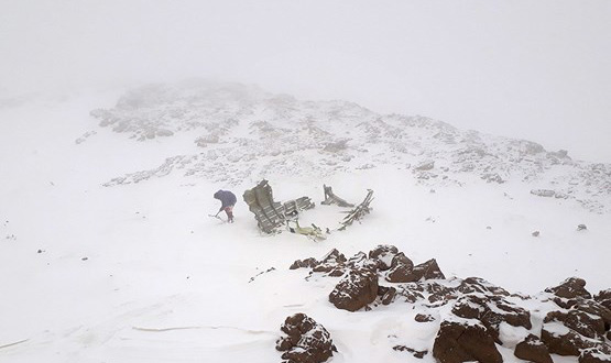 کوهنوردان به صورت خودسر به ارتفاعات منطقه سقوط هواپیما نروند