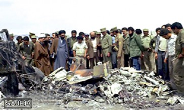 تصاویر/ شکست آمریکا در صحرای طبس