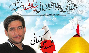 تجدید میثاق با شهید «کنعانی» در گلزار شهدای مراغه