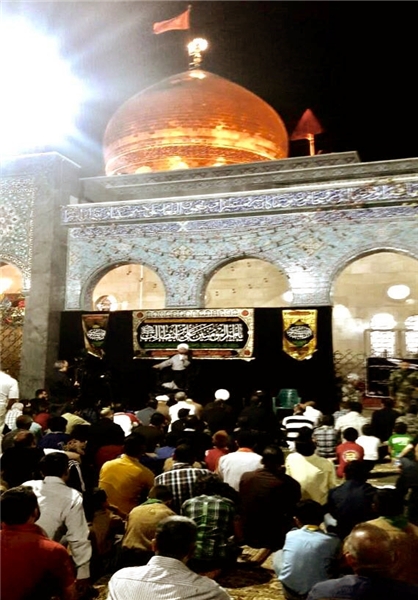 عکس/ شب قدر در حرم حضرت زینب(س)