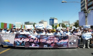 مردم البرز همگام با ملت ایران در راهپیمایی روز جهانی قدس درخشیدند