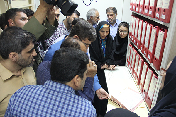 بازدید از سازمان اسناد و کتابخانه ملی استان فارس