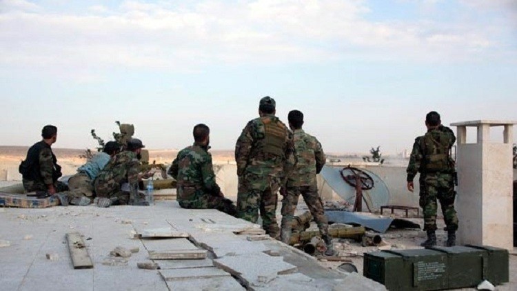 درگیری ارتش سوریه و کردها با داعش در رقه و دیرالزور