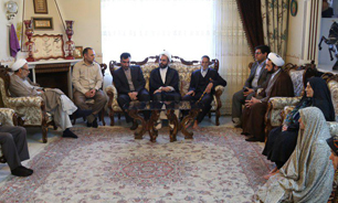 دیدار مسئولان قضایی استان قزوین با خانواده شهدا
