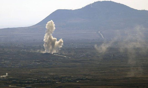 حمله صهیونیست‌ها به مواضع ارتش سوریه در قنیطره