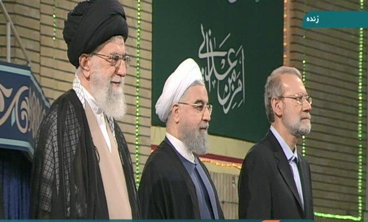 مراسم تنفیذ حکم ریاست‌جمهوری حسن روحانی آغاز شد