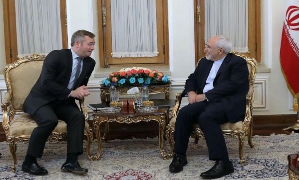 وزیر مشاور در امور خارجه فرانسه با ظریف دیدار کرد