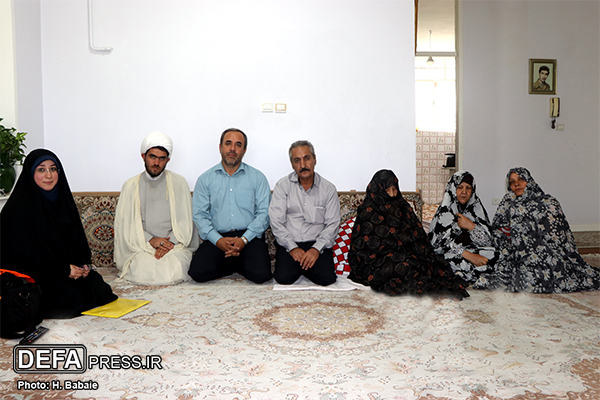 تجلیل از مقام مادر دانش آموز شهید «علی براتی»