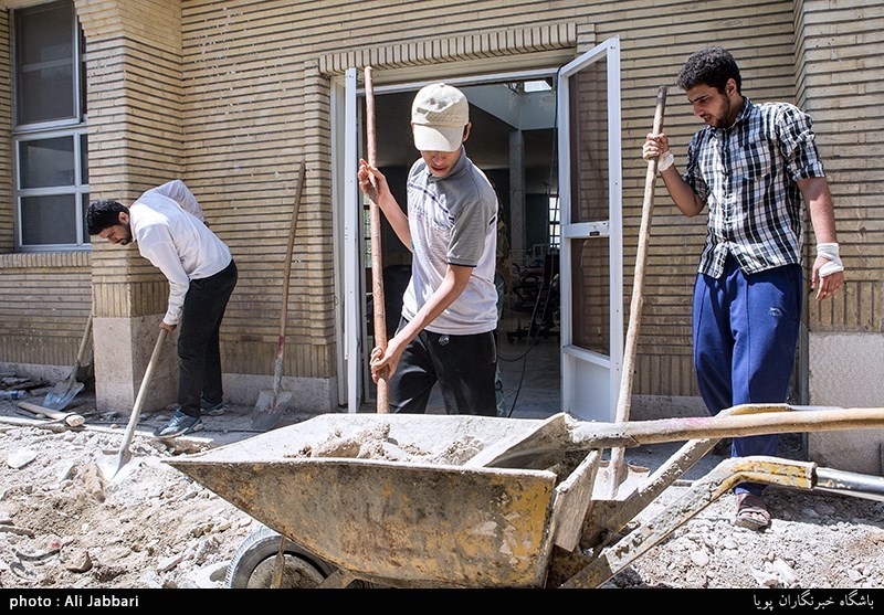 اردوی جهادی یک‌روزه مبلغان در سرای احسان کهریزک