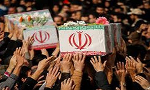 پیکر مطهر 2 شهید گمنام در هادیشهر به خاک سپرده شد پیکر مطهر 2 شهید گمنام در هادیشهر به خاک سپرده شد