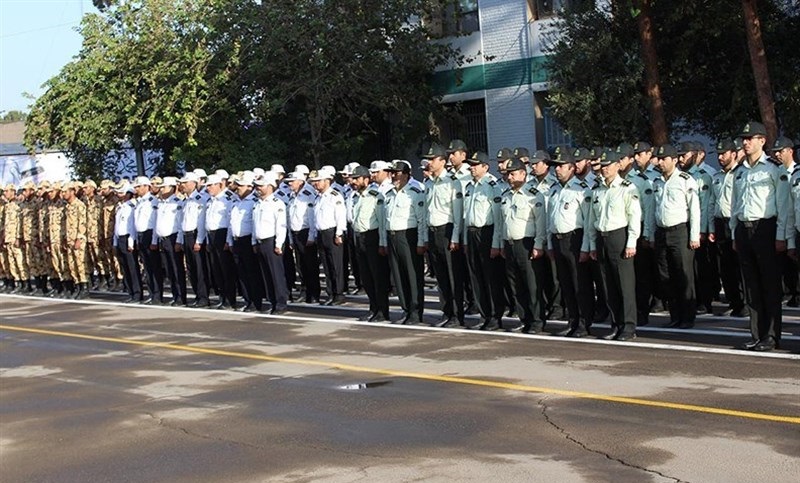 صبحگاه مشترک نیروی انتظامی شهرستان کاشان برگزار شد