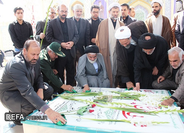 یادمان دو شهید «بی نشان» دانشگاه آزاد اسلامی قم رونمایی شد