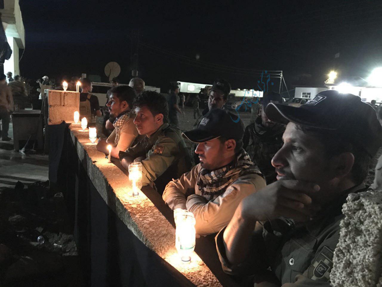 عکس/ مراسم شام غریبان توسط رزمندگان مقاومت در الحویجه عراق