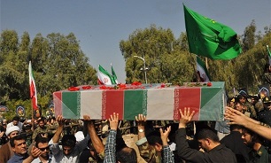 پیکر شهید گمنام دفاع مقدس در خوزستان تشییع میشود پیکر شهید گمنام دفاع مقدس در خوزستان تشییع میشود