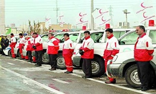 نیروهای امدادی هلال احمر استان مرکزی به مناطق زلزله زده اعزام شدند