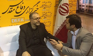 بازدید «حسین ذوالفقاری» رئیس ستاد مرکزی اربعین از غرفه خبرگزاری دفاع مقدس بازدید «حسین ذوالفقاری» رئیس ستاد مرکزی اربعین از غرفه خبرگزاری دفاع مقدس