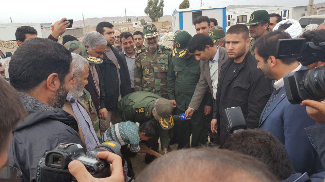 وزارت دفاع 50 واحد مسکونی برای مردم روستای قلعه‌داری می‌سازد