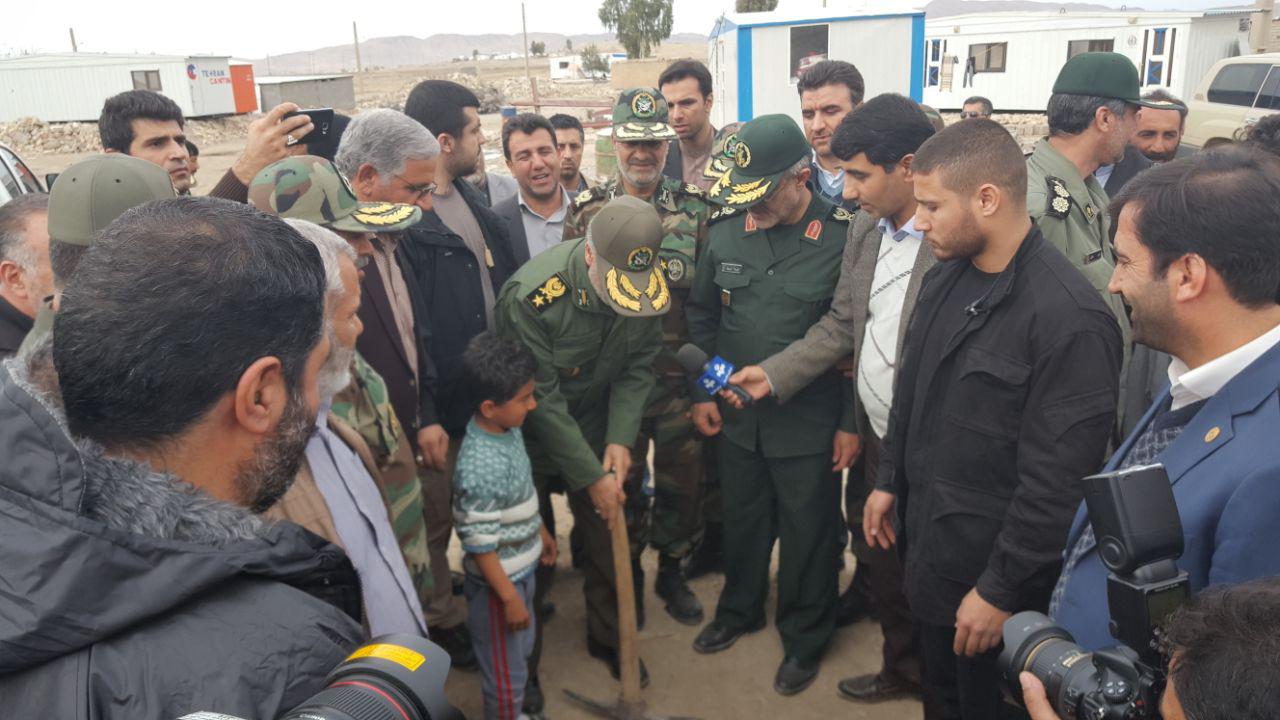 وزارت دفاع 50 واحد مسکونی برای مردم روستای قلعه‌داری می‌سازد