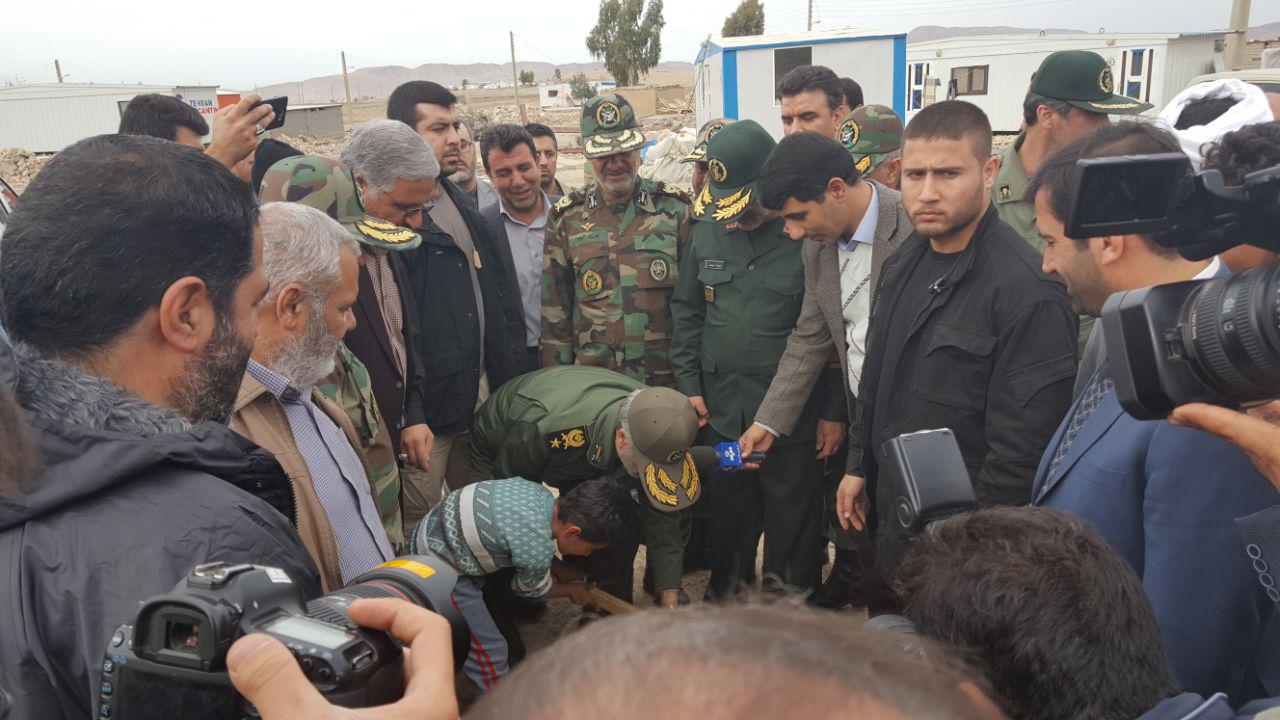 وزارت دفاع 50 واحد مسکونی برای مردم روستای قلعه‌داری می‌سازد