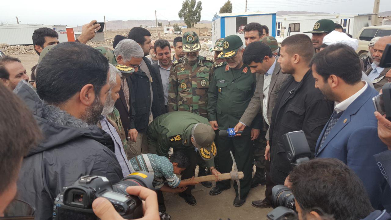 وزارت دفاع 50 واحد مسکونی برای مردم روستای قلعه‌داری می‌سازد