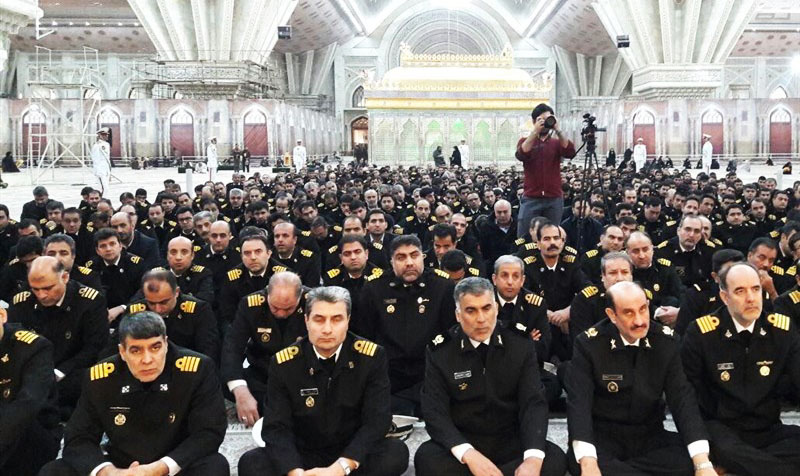 آیین تجدید میثاق فرماندهان و کارکنان نداجا با آرمان‌های امام راحل برگزار شد