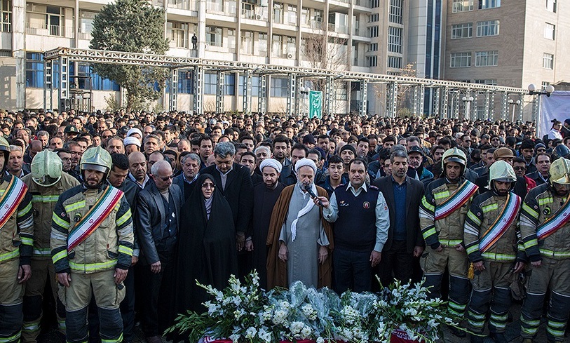 پیکر شهید «سید احسان جامعی» تشییع شد