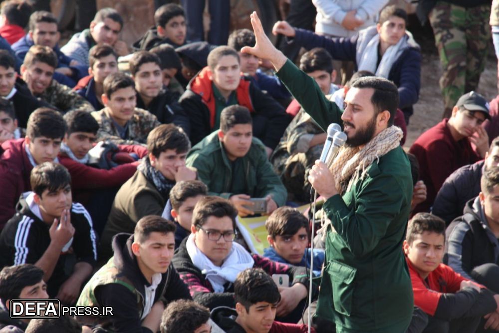 اجرای راهیــان نــور دانــش آمــوزی مازندران در مناطق عملیاتی دفاع مقدس + تصاویر