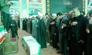 مراسم تشییع شهید « محمد نوری» در زابل