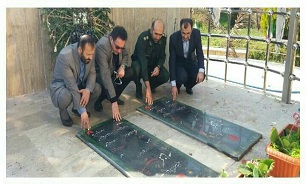 تجدید میثاق فرمانده سپاه تنکابن با آرمان‌های شهدای گمنام