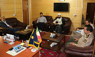 دیدار عضو شورای شهر گرگان با مدیرکل حفظ آثار دفاع مقدس گلستان