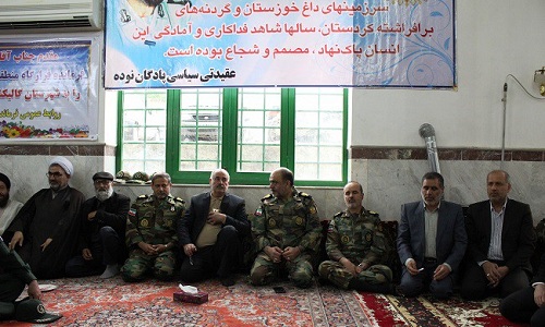 دومین سالگرد شهادت شهید «صادق شیبک» برگزار شد+ عکس
