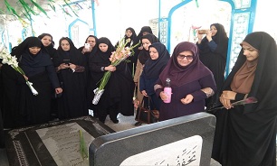 برگزاری مراسم غبارروبی قبور مطهر شهدا به مناسبت سوم خرداد
