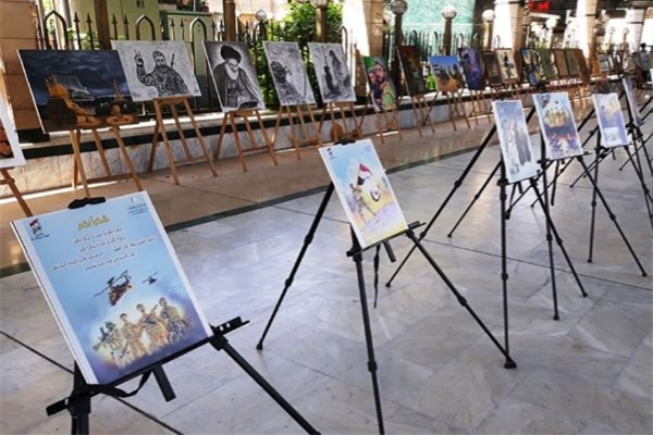 برپایی نمایشگاه «جهاد و شهادت» در بین‌الحرمین+ عکس