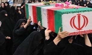 پیکر مادر شهیدان «ربیعی» در قم تشییع شد